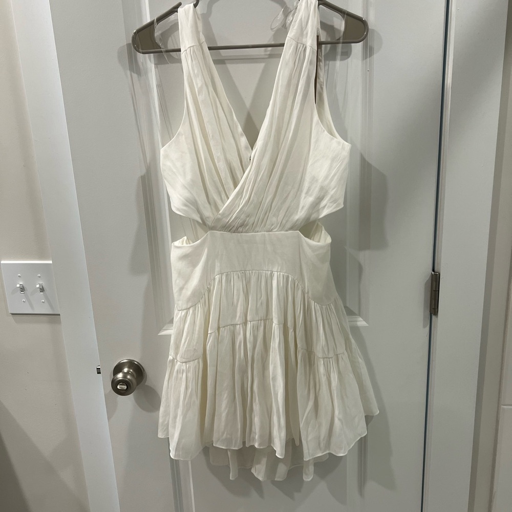 DO+BE Ivory Sleeveless Mini Dress